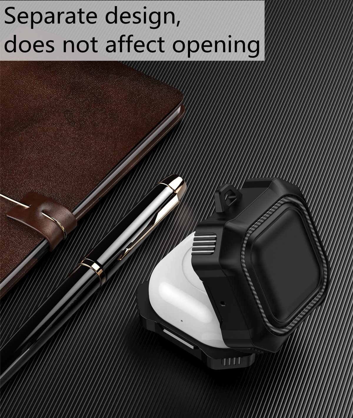 ZORBES Rugged Cover Case for Samsung Galaxy Buds Pro(2021), Galaxy Buds 2, Galaxy Buds Live (2020)--Oil-Resistant, Abrasion-Resistant, Shock-Resistant(Without Earbud, Separate Pieces Design) ZORBES Rugged Cover Case for Samsung Galaxy Buds Pro(2021), Galaxy Buds 2, Galaxy Buds Live (2020)--Oil-Resistant, Abrasion-Resistant, Shock-Resistant(Without Earbud, Separate Pieces Design)